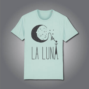 tricou pentru copii cu logo om la luna